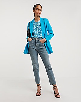 Aqua Patch Pocket Blazer