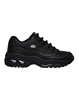 skechers black energy trainers