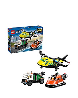 LEGO City Airplane, Service Truck & Hovercraft Rem