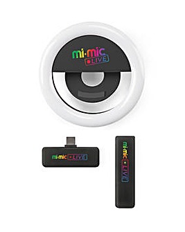 Mi-Mic Video Maker Kit with Microphone Hub & LED Ring Light USB-C