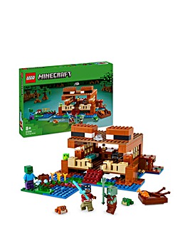 LEGO Minecraft The Frog House Toy with Animal Figures 21256