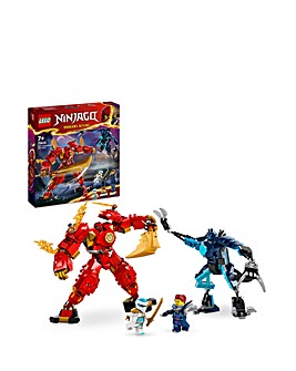 LEGO NINJAGO Kai's Elemental Fire Mech Ninja Toy Set 71808