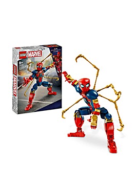 LEGO Marvel Iron Spider-Man Construction Figure 76298