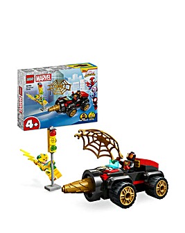 LEGO Spidey 4+ Drill Spinner Vehicle Super Hero Action 10792