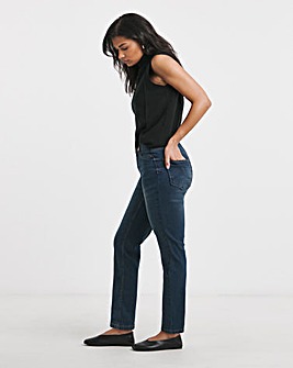 Simply Be Womens 24/7 Stretch Boyfriend Jeans - Vintage Blue