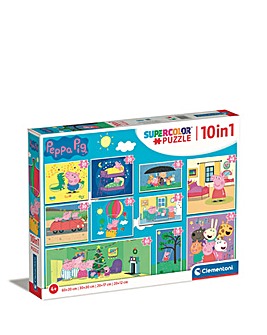 Clementoni 10 in 1 Peppa Pig Puzzle