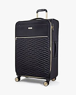 Rock Sloane Large Suitcase - Black