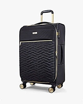 Rock Sloane Medium Suitcase - Black