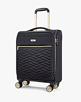 Rock Sloane Cabin Suitcase - Black