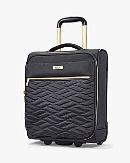 Rock Sloane Underseat Suitcase Charcoal