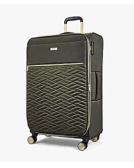 Rock Sloane Large Suitcase Khaki