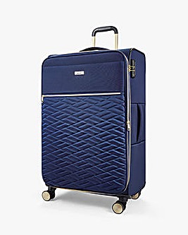 Rock Sloane Large Suitcase Navy