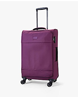 Rock Paris Medium Suitcase Purple