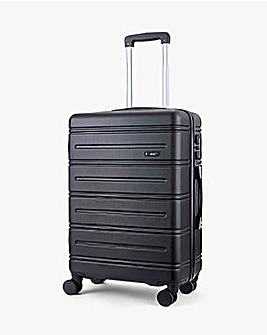 Rock Lisbon Medium Suitcase - Black