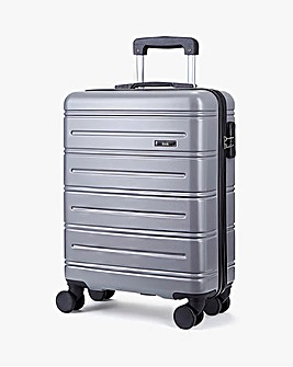 Rock Lisbon Cabin Suitcase - Light Grey