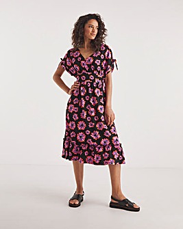 Joe Browns Jersey Floral Print Midi Dress