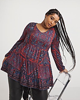 Joe Browns Black Long Sleeve Swing Tunic