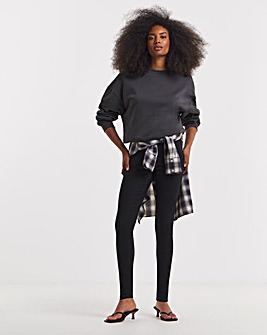 Black Stretch Skinny Pull On Jeggings