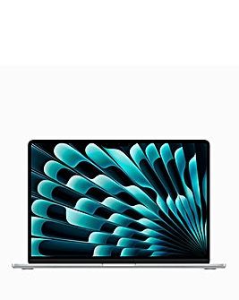 Apple MacBook Air (M2, 2023) 15-inch, 8-Core CPU, 10-Core GPU, 256GB - Silver