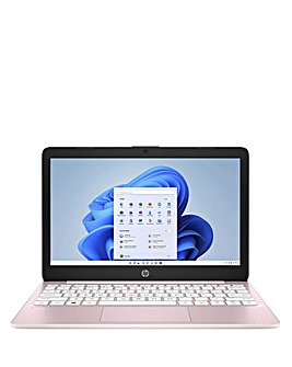 HP Stream 11 11.6in Intel Celeron N4020 4GB 64GB Windows 11 Laptop - Pink
