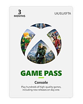 Xbox Game Pass for Console - 3 Month Digital Download