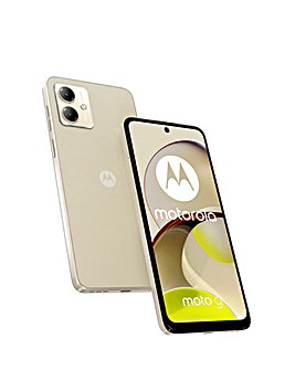 Motorola Moto G14 128GB - Butter Cream Vegan Leather