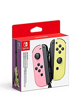 Nintendo Joy Con Pair Pastel Pink/Yellow
