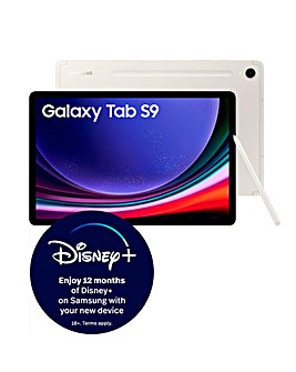 Samsung Galaxy Tab S9 11in 256GB Wi-Fi Tablet - Beige