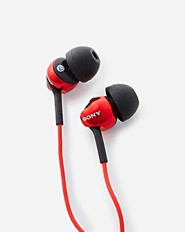 Sony MDR-EX110AP In Ear Headphones - Red