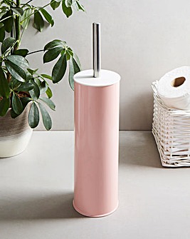 Natura Pink Toilet Brush & Holder