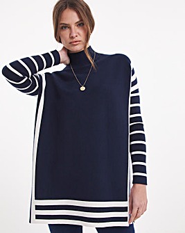 Julipa Relaxed Fit Tunic Jumper