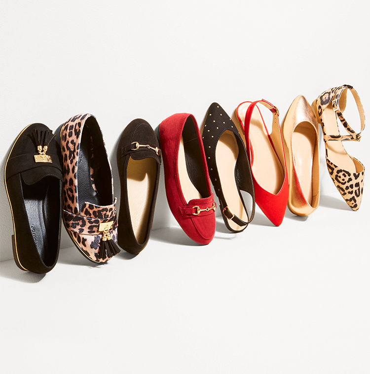 plus size footwear online