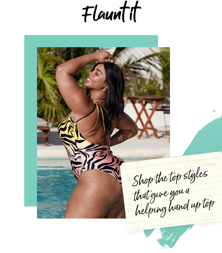 Flaunt it. Shop the top styles that give you a helping hand up top.
