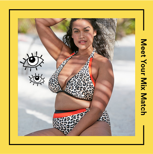 max cleavage swimming costume