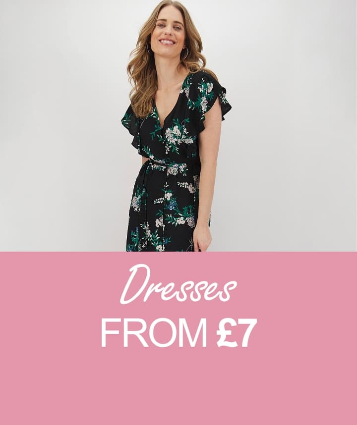 Dresses from £7