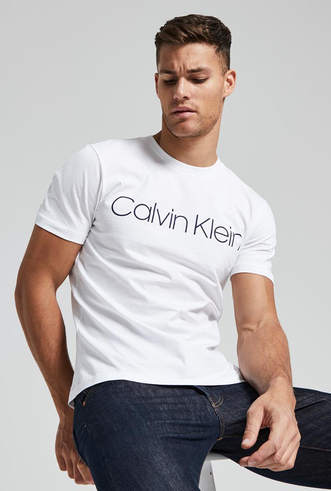 Calvin Klein Cotton Front Logo T-Shirt