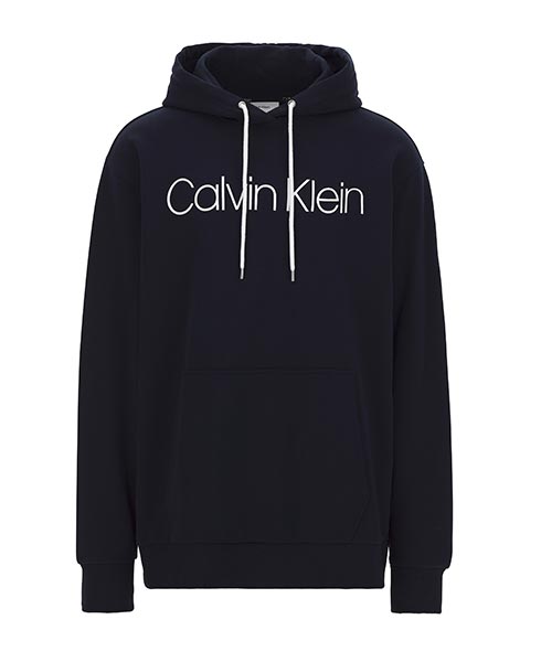 Calvin Klein Cotton Front Logo Hoodie