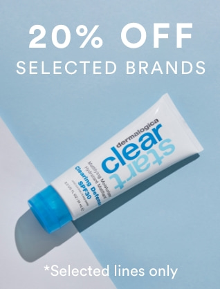 20% off selected beauty brands