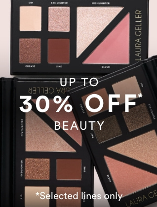 up to 30% off beauty