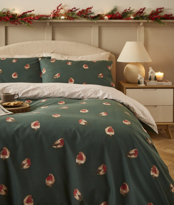 Christmas bedding