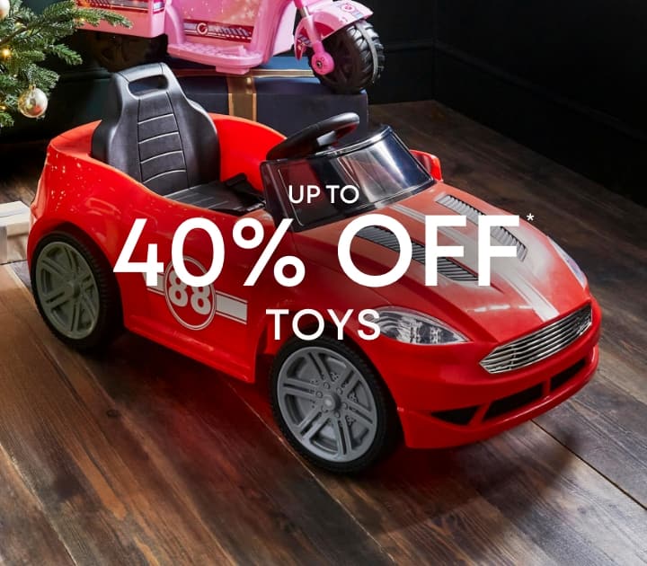 Up to 40% off toys