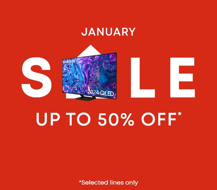 January Sale - Up to 50% off* clothing (*selected lines only)