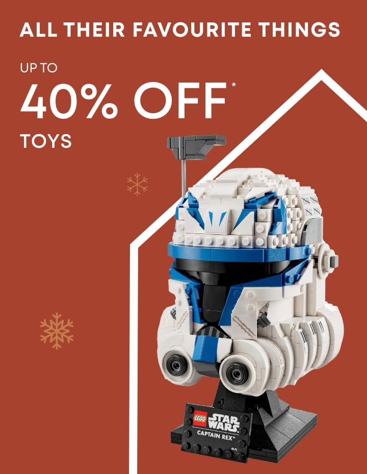 Up to 40% off Toys