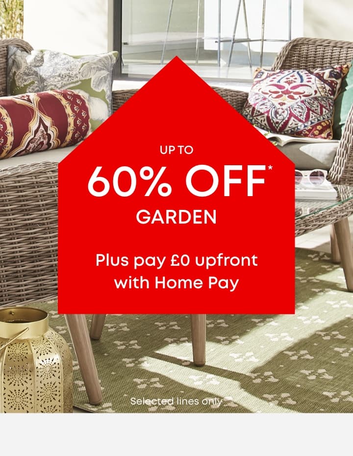 Up to 60% off Garden