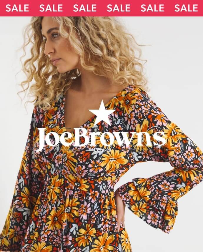 Up to 60% off* Joe Browns