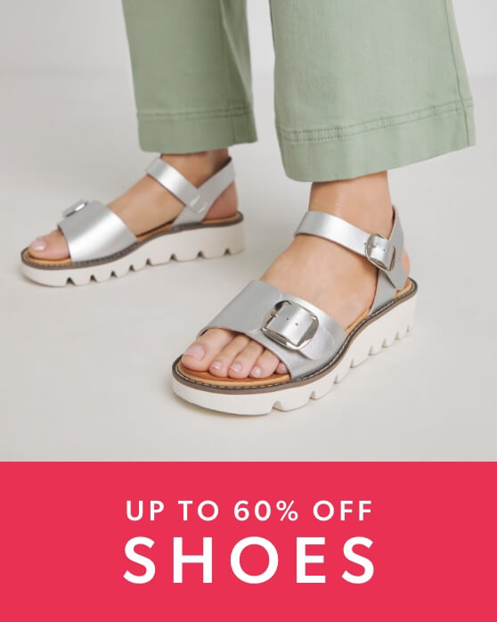 Up to 60% off footwear
