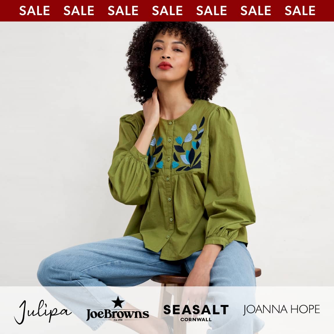 Up to 60% off* your favourite brands