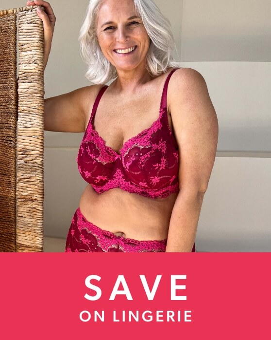 Up to 60% off lingerie